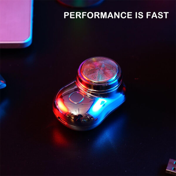 Mini Portable Shaver USB Rechargeable Grooming Tool