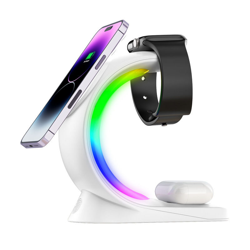 Magnetic Wireless Charger 4-in-1 Device Charging Hub - Image 7