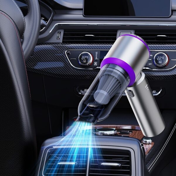 Portable Car Vacuum Cleaner Compact Brushless Suction Device