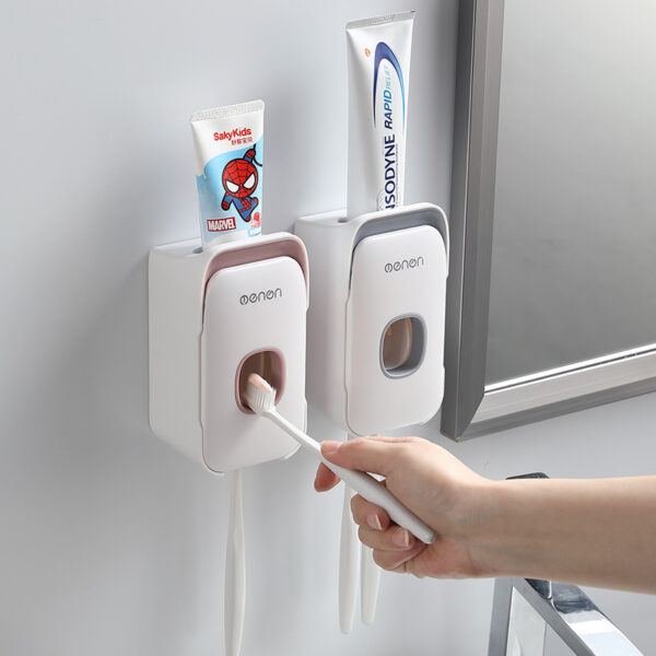 Automatic Toothpaste Dispenser for Clean Bathroom Organization
